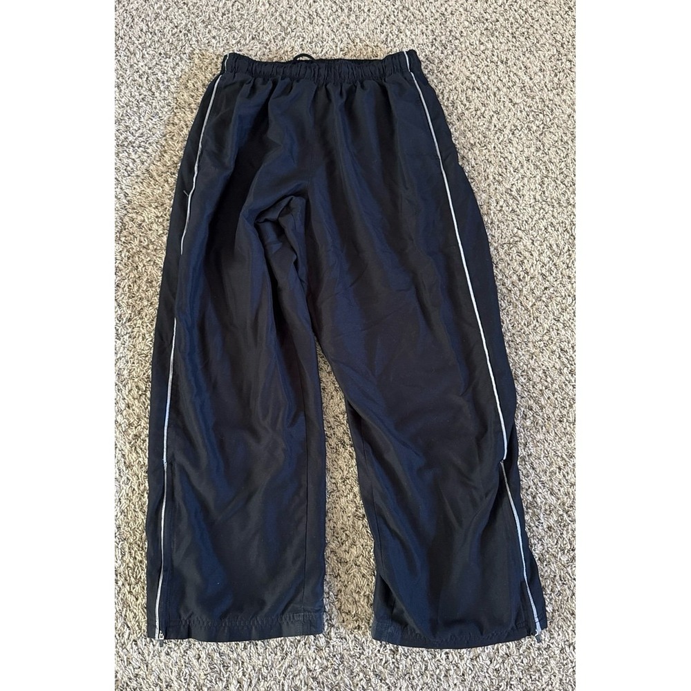 Tek Gear Men's‎ Black Windbreaker Pants Size Large